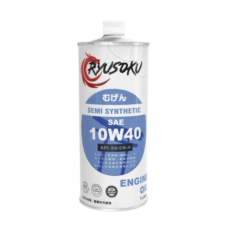 RYUSOKU METAL CAN 10W40 SEMI 4L